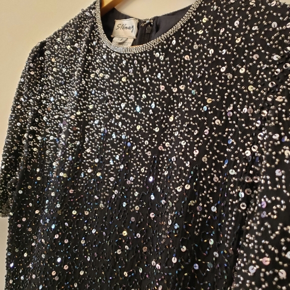 Sténay Vintage Beaded Top size S - Picture 2 of 7